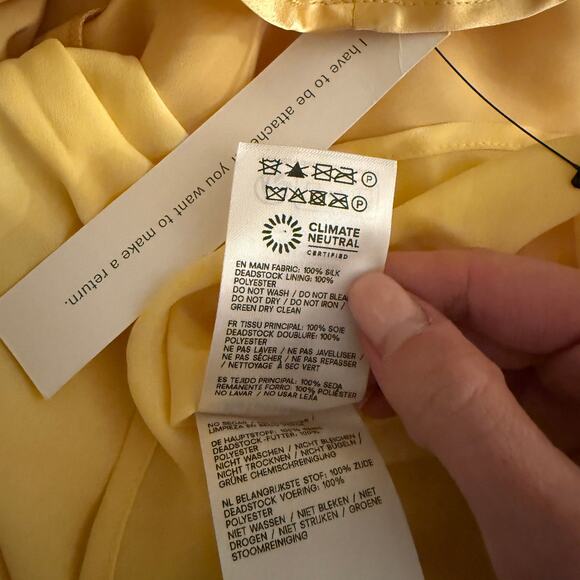 New Reformation Oren Silk Dress - Picture 4 of 5